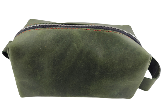 Косметичка несесер на блискавці PES з натуральної шкіри Київ