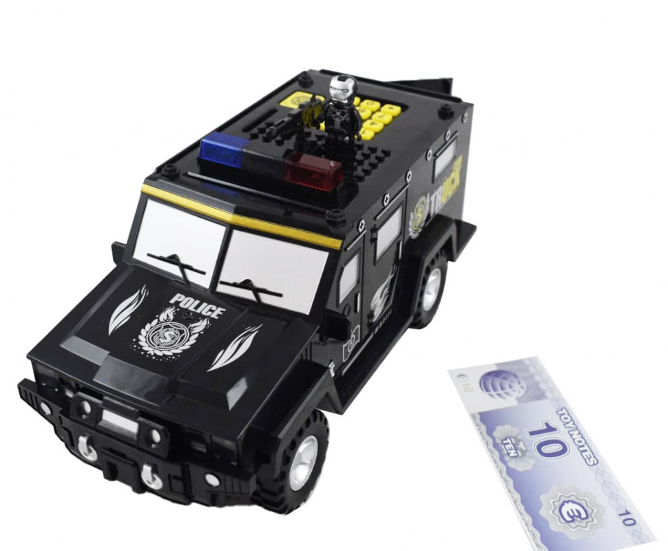 УЦІНКА! Машинка-скарбничка DSM-6672(Black) 30см, з музикою та світлом Вінниця - фото 1