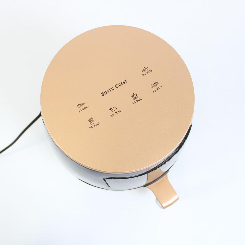 Аэрофритюрница сенсорная на 6л, 2600Вт, S-18 / Электрический аэрогриль / Фритюрница без масла Киев - изображение 9