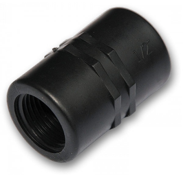 З'єднувач з двома внутрішніми різьбами 1/2, DSA-501212L Київ - фото 1