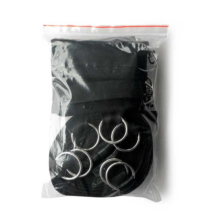 Бандаж Dreamtoys Ременная система для фиксации к кровати Blaze Bed Restraint Set – Садо-мазо Винница - изображение 4