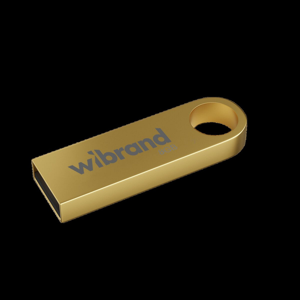 Flash Wibrand USB 2.0 Puma 8Gb Gold (WI2.0/PU8U1G) Київ - фото 1