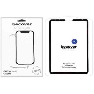 Стекло защитное BeCover 10D Apple iPad Air 10.9 2020/2022 Black (710575) Винница