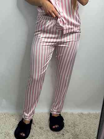 Жіноча піжама сатин Рожевий2 XS-S Харків