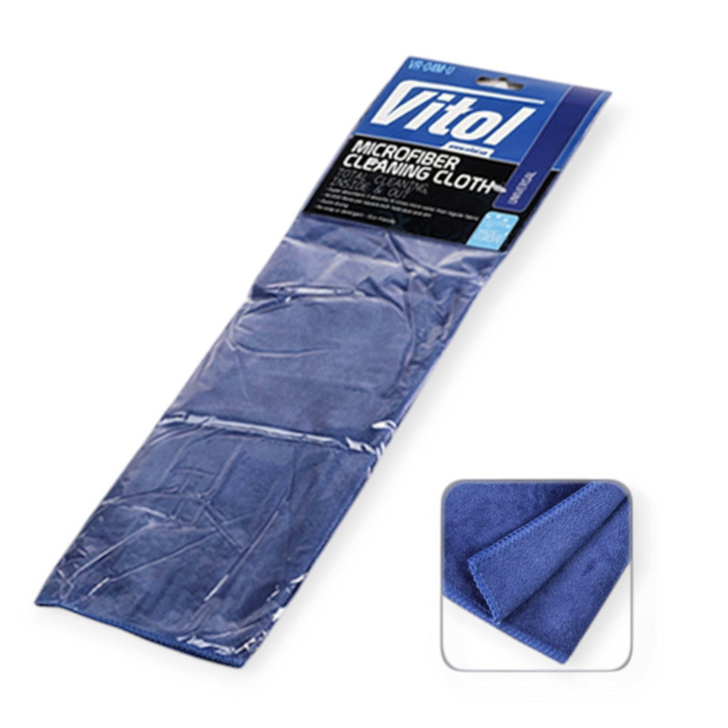 Серветка універсальна (40х40) синя мікрофібра Мукачево - фото 1