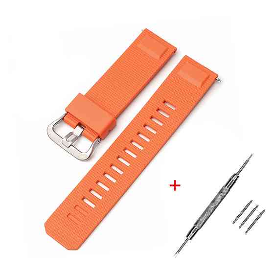 Ремінець для Casio Pro Trek PRW-6900Y Orange SI SBR Київ