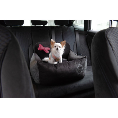 Автомобільне крісло для тварин Chloe's Home Paris M/L 65х45 см чорне (CLH1004) Вінниця - фото 2