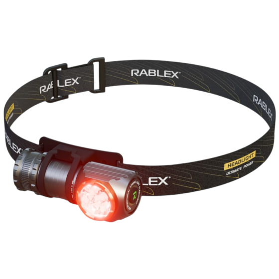 Ручний ліхтар Rablex RB928, Білий + Червоний, 5*P35 LED, ЗП Type-C, Дніпро