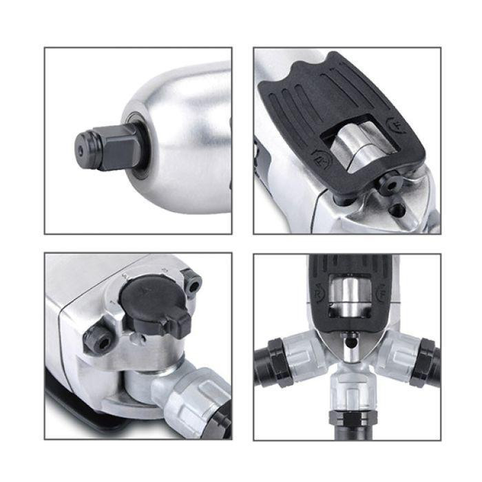 Пневмогайковерт професійний TOPTUL 3/8" 108N/m 12000об/хв Mini Butterfly Type KAAU1208 Одеса - фото 2