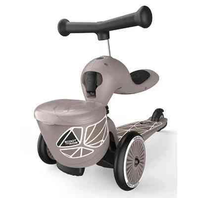 Самокат Scoot&amp;Ride Highwaykick-1 Lifestyle коричневий (SR-210621-BROWNLINES) Вінниця