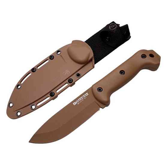 Ніж мисливський Ka-Bar bk2 BK-2, 454 - Коричневий Дніпро