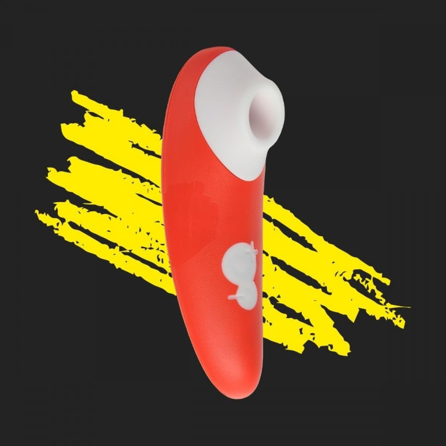Вакуумний стимулятор клітора ROMP Switch X, помаранчевий Sex Aura Київ - фото 10