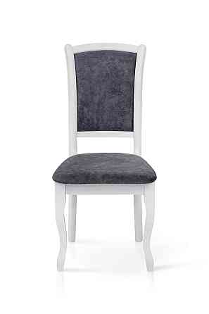 Стілець Лорд, білий/сіра тканина (Вавилон 66) Київ