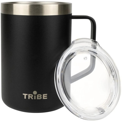 Термокружка Tribe Classic Mug 500 мл black (T-FA-0033-black) Винница - изображение 2