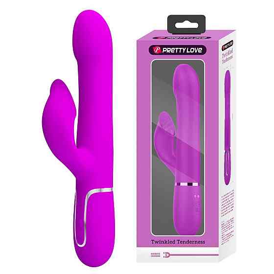 Вібратор PRETTY LOVETwinkled Tenderness Purple, 7 vibration functions 4 rolling functions Memory fun Sex Aura Київ