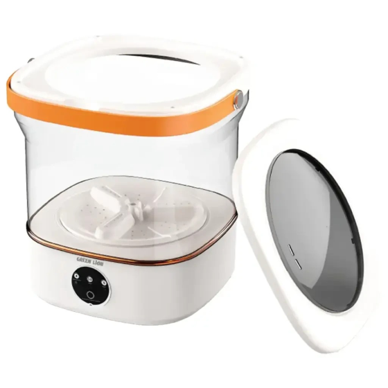 Портативна пральна машина з віджимом 36 Вт 850 об/хв з баком на 12 літрів Біла HP-35015-61W Коломия