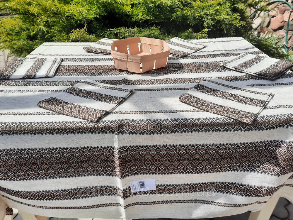 Вишита скатертина комплект Київ - фото 2