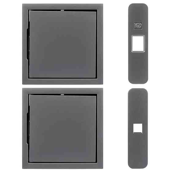 Магнітна ручка Koblenz Kuadra QB 200 CS для орних дверей із замком мат хром Київ