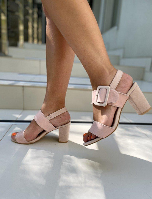 S.S БосонІжки жіночі S.S пудра (літо, еко-замша) (1018) лише 36р. та 37р. Коломыя - изображение 5