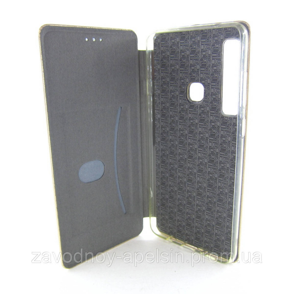 Чохол книжка Samsung A9 2018 Підставка (золотий) Одеса - фото 2