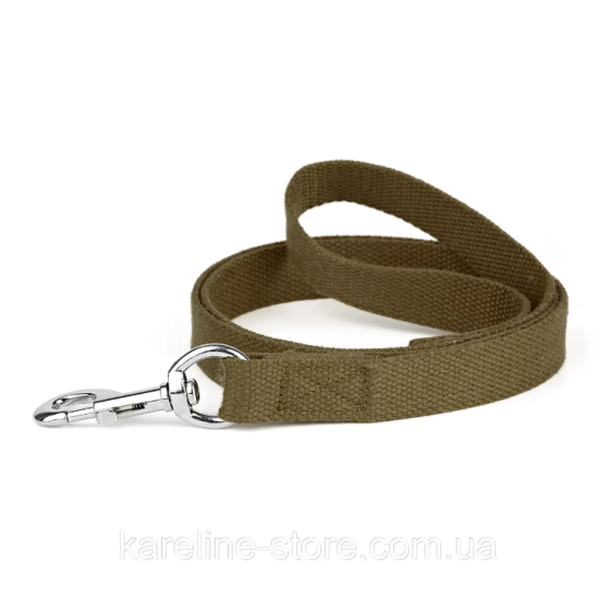 Повідець "KARELINE Practic" з брезенту, 25 мм, 5000 мм (Зелений) Вінниця