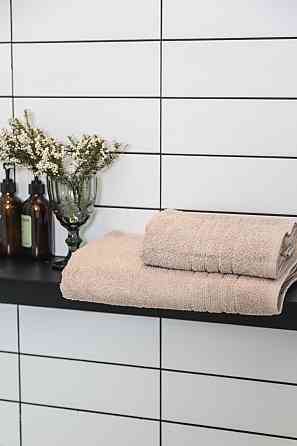 Рушник Ecotton 50х90 см махровий високої щільності 420 г/м² бежевий Beige Коломия