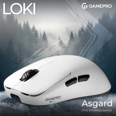 Мышка GamePro Asgard Loki Wireless/USB White (GM022W) Винница - изображение 11