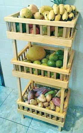 Стеллаж для овощей и фруктов 