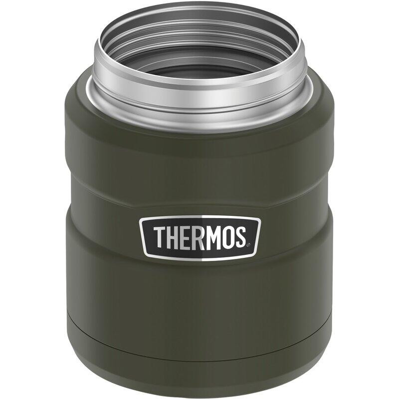 Термос для Їжі з ложкою 0.47 літра Thermos "Stainless King Food Flask" (173029) Нержавіюча сталь Нововолинськ - фото 6