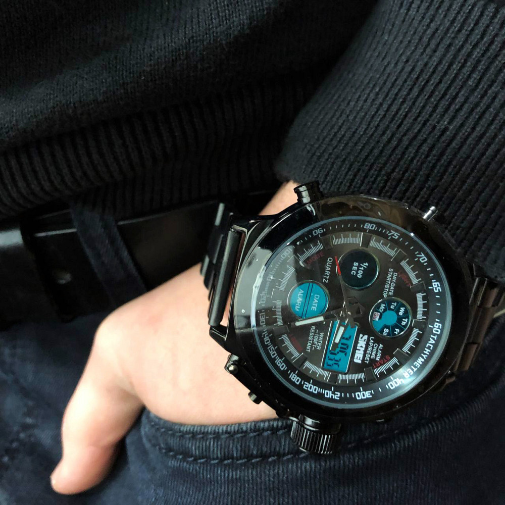 Красивые мужские классические часы SKMEI, Часы кварцевые мужские Элегантные для мужчин JM-81 Львов - изображение 15