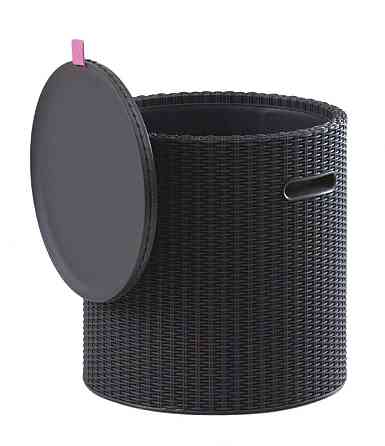 Стіл-бар Keter COOL STOOL, пластик, антрацит Київ