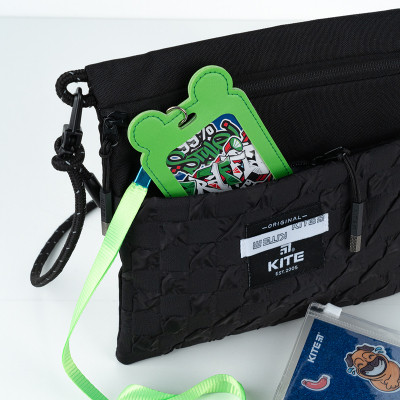 Бейдж Kite вертикальный на шнурке, зеленый (K24-296-2) Винница - изображение 5