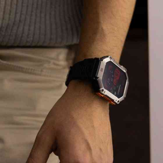 Розумний смарт годинник Smart Racer K+ з компасом (Чорний) Вінниця