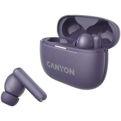 Навушники Canyon TWS-10 OnGo ANC ENC Purple (CNS-TWS10PL) Вінниця - фото 5