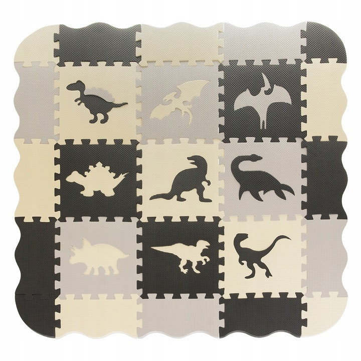 Детский мягкий коврик - пазл игровой обучающий 106х106 см 35 элементов Kruzzel (25785) Нововолынск - изображение 3