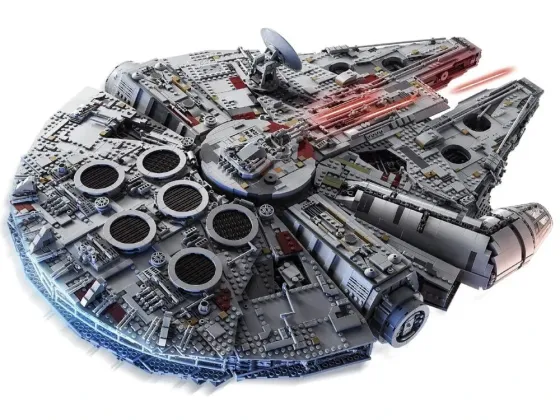Конструктор Star Wars Сокол тысячелетия, 7541 деталей совместимый с lego лего Киев
