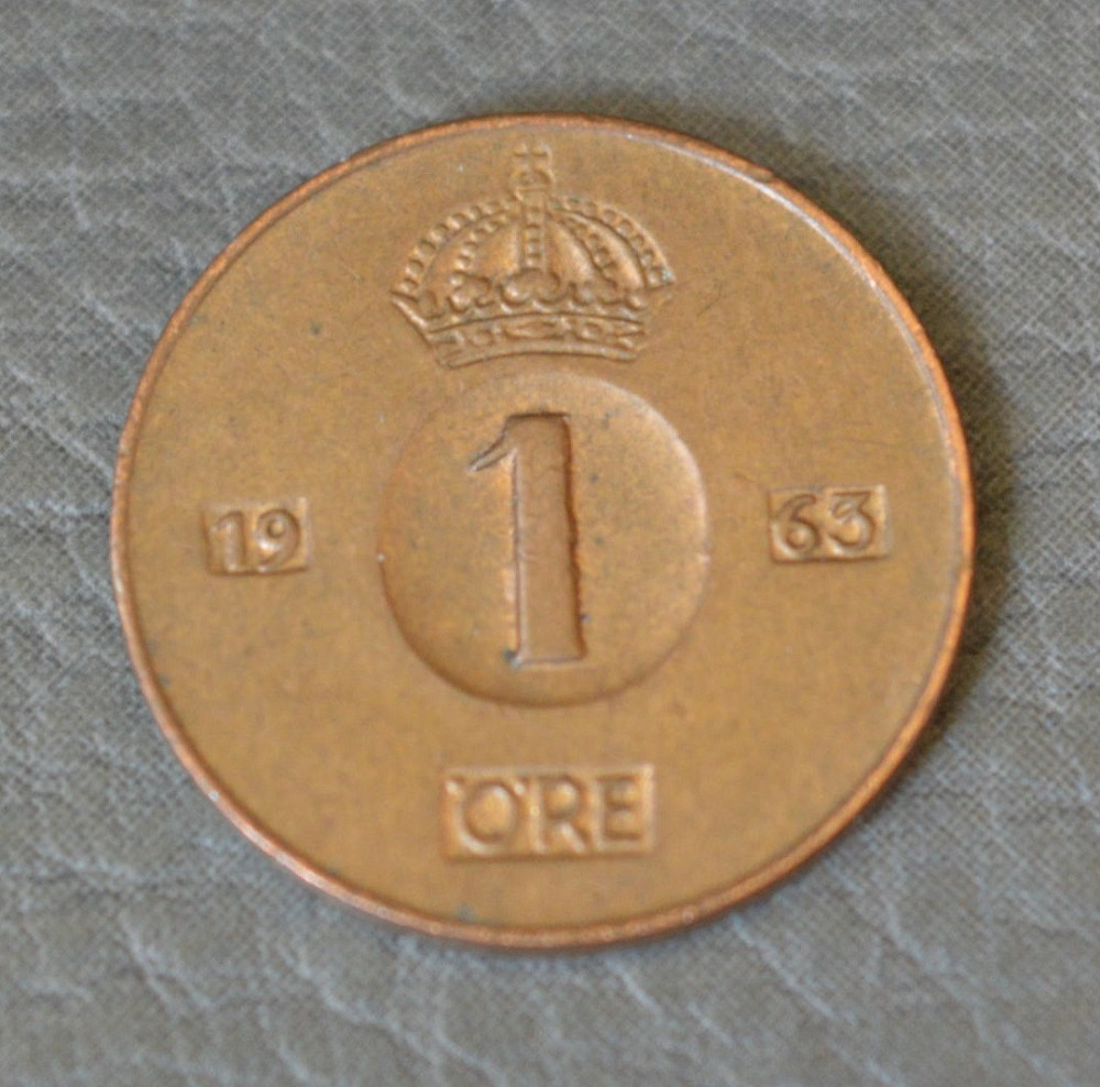 Швеція 1 ері 1963год (1) Полтава - фото 1
