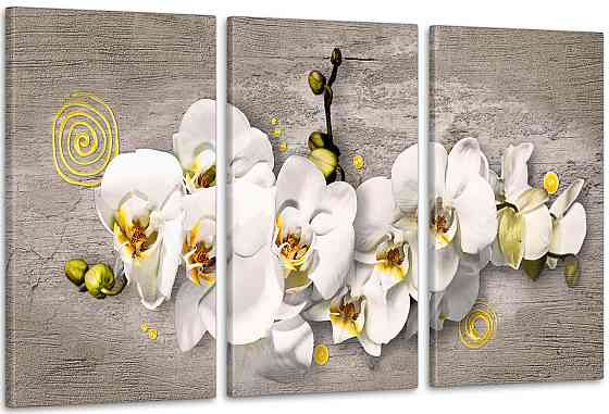 Модульна картина Абстракція Коліри Art-223_3А 100x150 см Київ