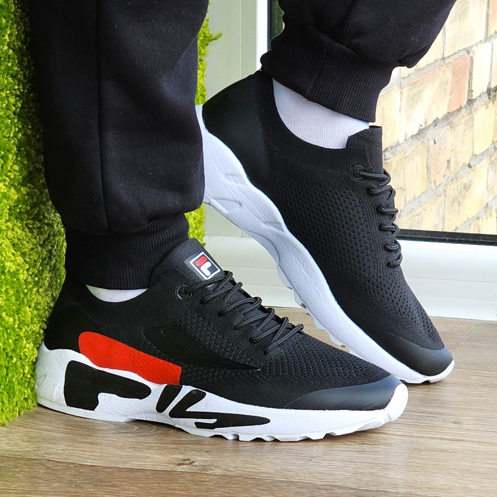 Кроссовки FILA Черные Мужские Фила (размеры: 43) Видео Обзор Днепр - изображение 4