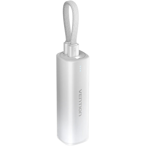 УМБ Vention 5000mAh 20W PD, USB-C In/Out, Lightning In/Out, with cable, Gradient Gray Киев - изображение 1