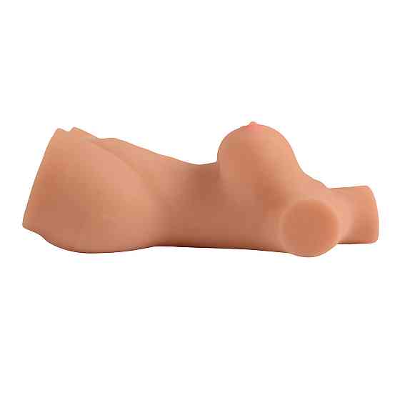 Мастурбатор-торс Busty Lady Solid Silicone Sexy Doll вагіна-анус без вібрації тілесний Sex Aura Київ