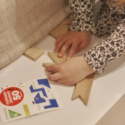 Развивающая игрушка Ігротеко Танграм 6 элементов (900569) Винница - изображение 5