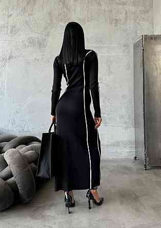 Женское элегантное притягательное макси платье из рубчика Одесса