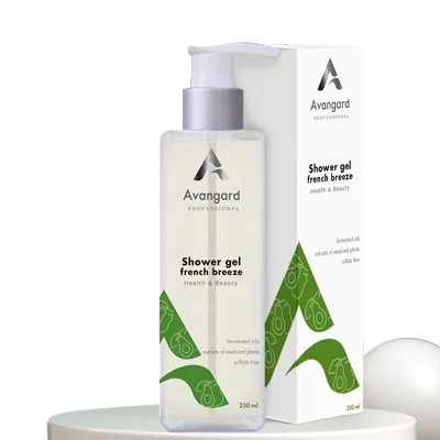 Гель для душа French breeze для чувствительной и сухой кожи A_Avangard Professional 250 мл Киев - изображение 2