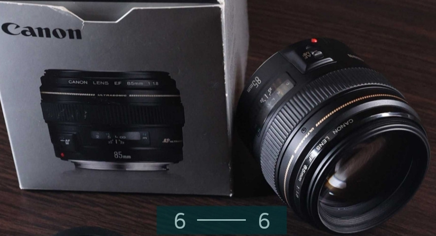 Объектив Canon EF 85mm. F/1.8 USM Киев - изображение 1