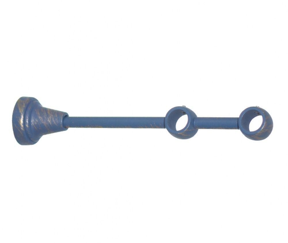 Тримач Orvit ЛИТИЙ дворядний до стіни 16\16 мм БЛАКИТЬ ЗОЛОТА Львов - изображение 1