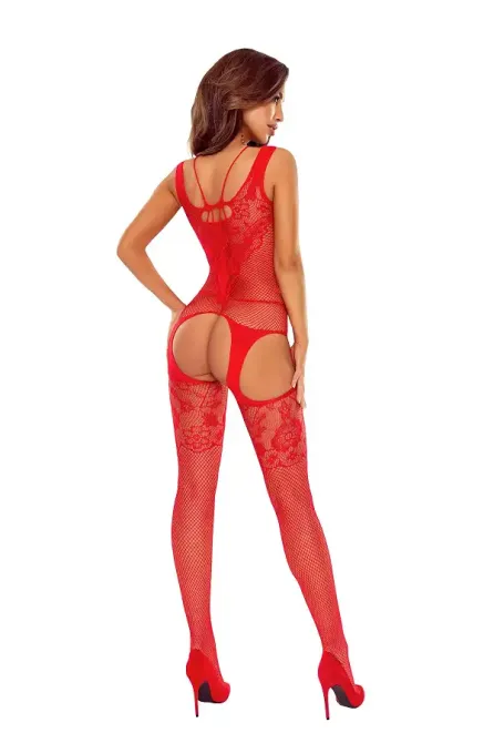 Бодістокінг Passion BS121 red Львов - изображение 2
