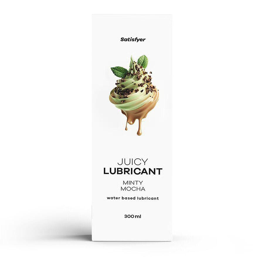 Лубрикант на водной основе Satisfyer Juicy Lubricant Minty Mocha water based 300 мл Sex Aura Киев - изображение 1