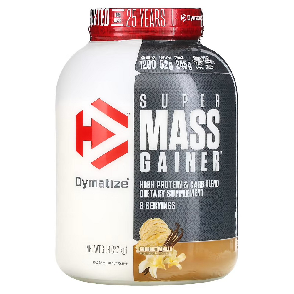 Гейнер Dymatize nutrition Super Mass Gainer 2700 г, Gourmet Vanilla Луцьк - фото 1