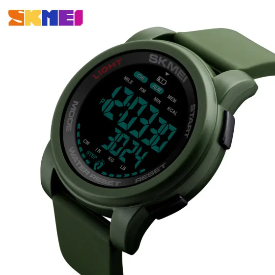 Чоловічий спортивний годинник Skmei 1469 Fitness (Зелений) Вінниця